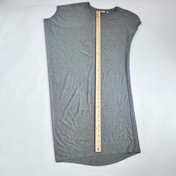 ATHLETA SUNLOVER HILO ASYMMETRICAL TUNIC DRESS HEATHER GRAY SIZE SMALL - Picture 9 of 10